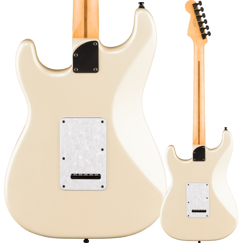 Fender Limited Edition Player Fusion Stratocaster HSS, Ebony Fingerboard, Olympic Pearl �ե������ ���ȥ�ȥ��㥹����