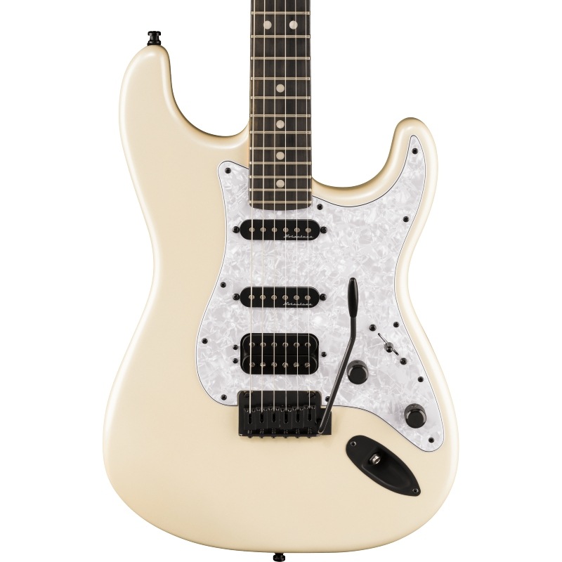 Fender Limited Edition Player Fusion Stratocaster HSS, Ebony Fingerboard, Olympic Pearl �ե������ ���ȥ�ȥ��㥹����