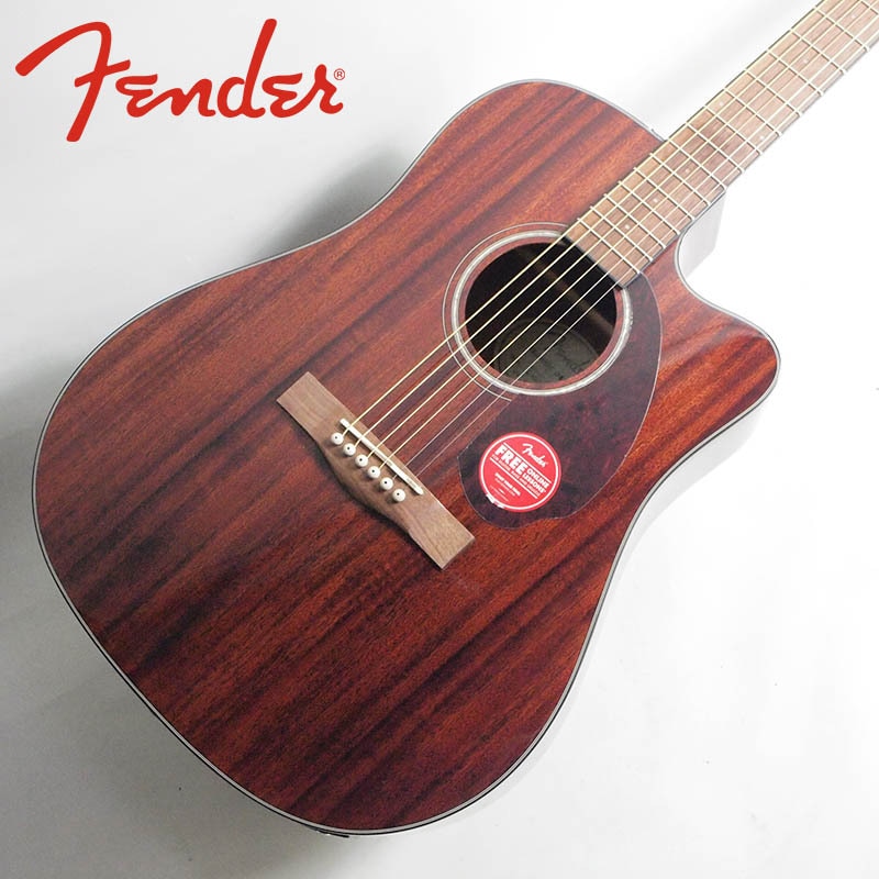 Fender CD-140SCE Dreadnought Walnut Fingerboard All-Mahogany