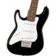 Squier by Fender Mini Stratocaster Left-Handed, Laurel Fingerboard, Black�ڥ����磻�� �ե��������