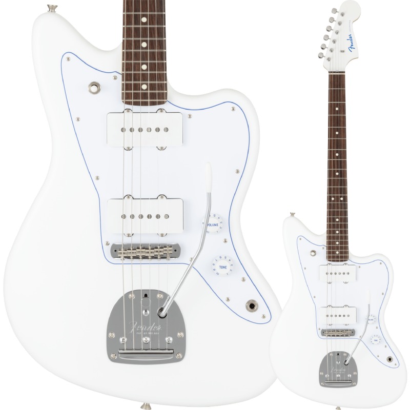 Fender Made in Japan Limited Hybrid II Jazzmaster, Blanc, Rosewood Fingerboard, White�ҥե��������