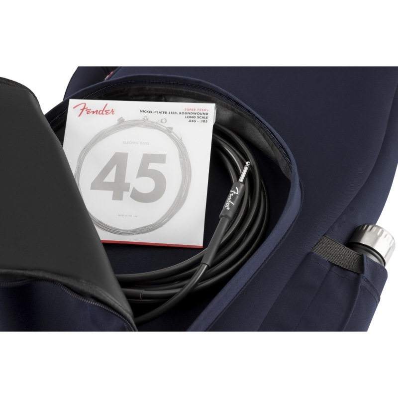 Fender Troubadour Electric Bass Gig Bag, Navy ���쥭�١����ѥ����Хå��ҥե��������