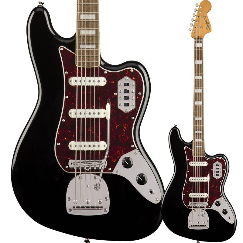 Squier by Fender Classic Vibe Bass VI, Laurel Fingerboard, Black�ڥ����磻�� �ե��������