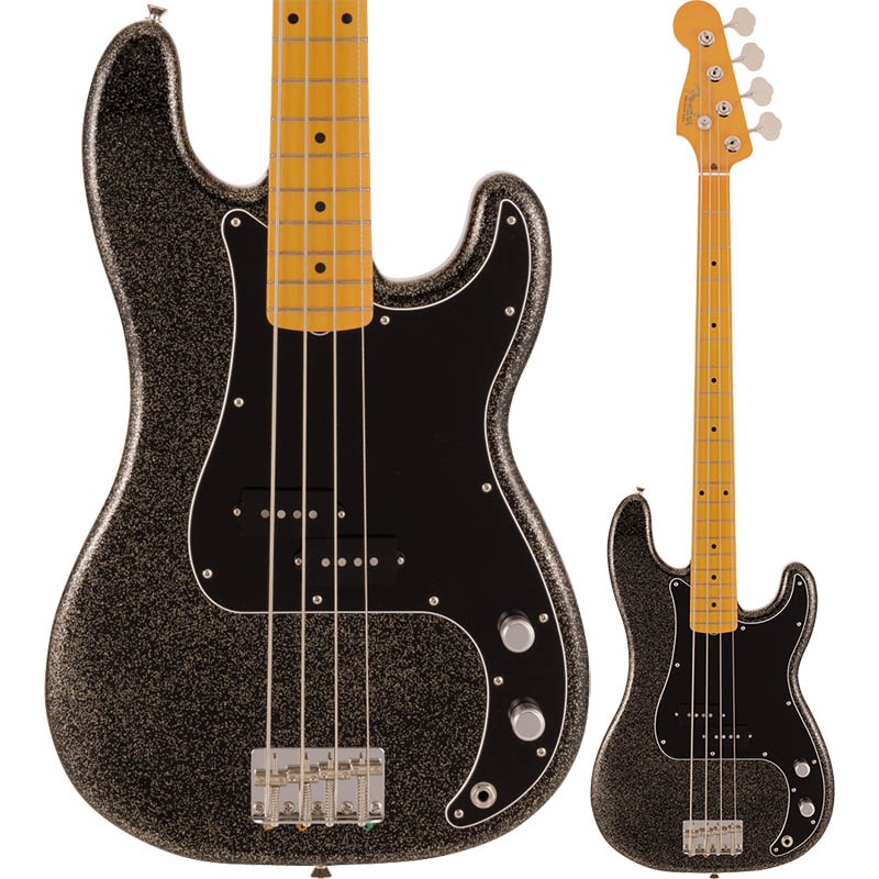 Fender  J Precision Bass Maple Fingerboard Black Gold�ҥե��������