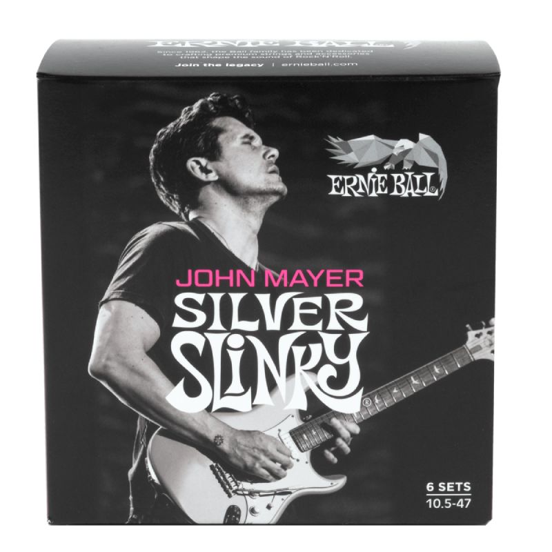 ERNIE BALL 3817 󡦥ᥤ䡼 Silver Slinky ֥ޥBOX 6ѥå John Mayerҥˡܡ