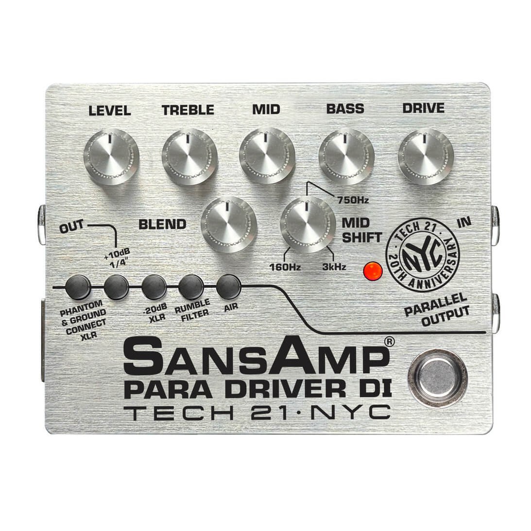 TECH21 SansAmp 20th Anniversary Limited Edition PARA DRIVER DI�ҥƥå�21��