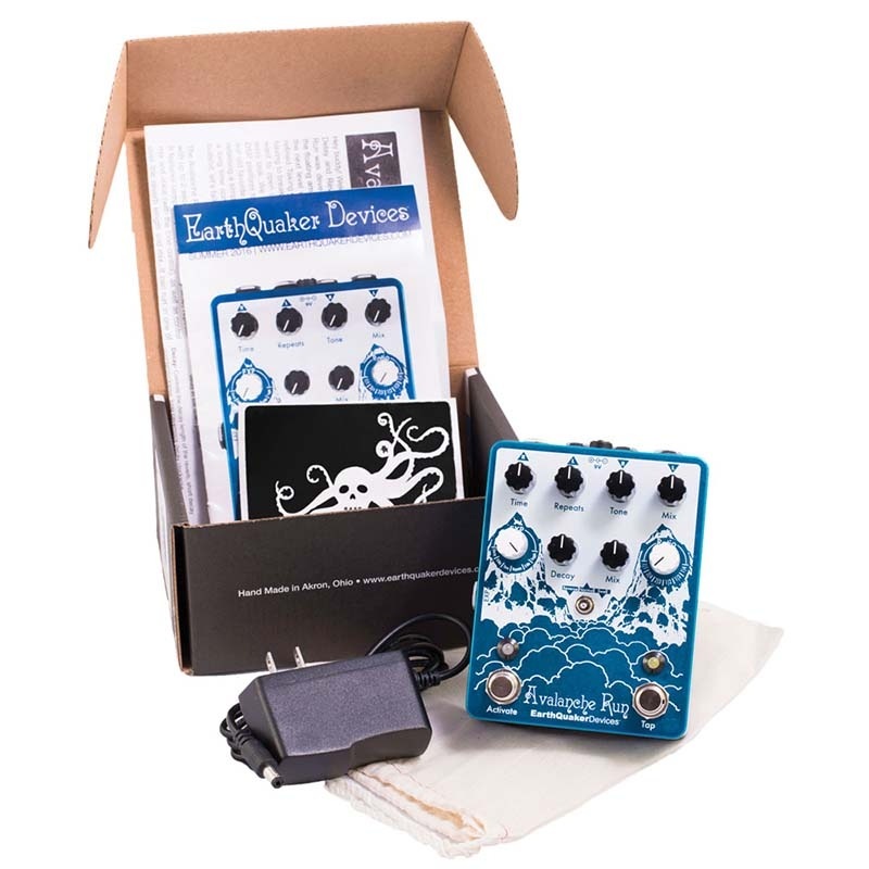 Earthquaker Devices Avalanche Run(���Х��� ���) Stereo Delay & Reverb ���ƥ쥪��С��֡��ǥ��쥤 �ڥ����������������ǥХ�������