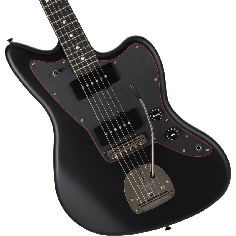 Fender Made in Japan Limited Hybrid II Jazzmaster, Noir, Rosewood Fingerboard, Black�ҥե��������