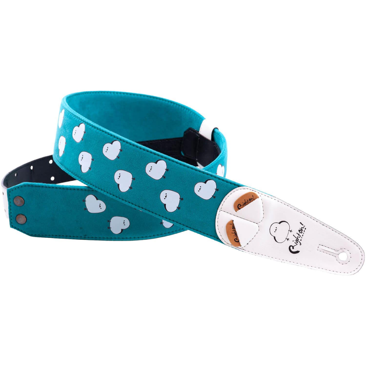 RightON!STRAPS SHIMAENAGA OSANPO ギター ベース用ストラップ