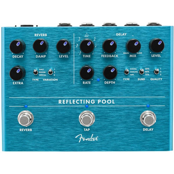 ギター REFLECTING POOL DELAY & REVERB Fender Reflecting Pool Delay & Reverb ディレイ&リバーブ