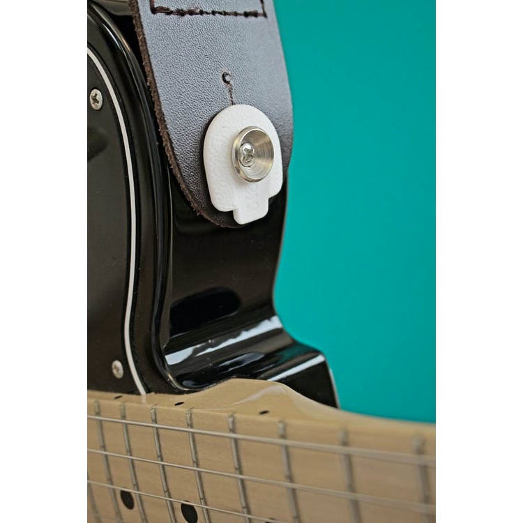 GUITAR STRAP BLOCKS SET ROMBO �ۥ磻��(4 STRAP BLOCKS) ���ȥ�åץ֥��å��ڥ���ܡ�