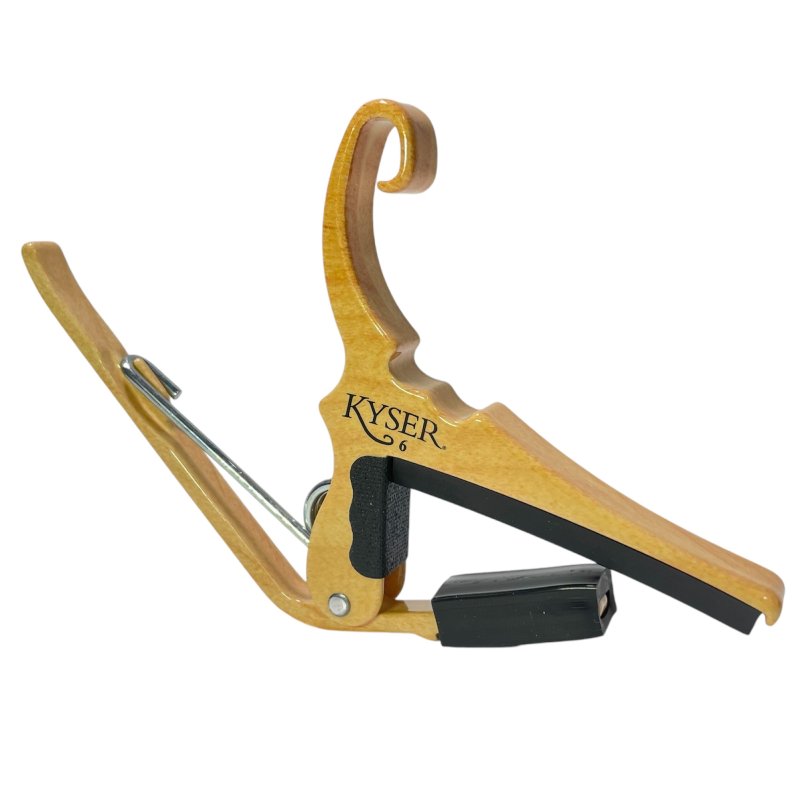 Kyser KG6MA MAPLE アコースティックギター用カポ〈カイザー