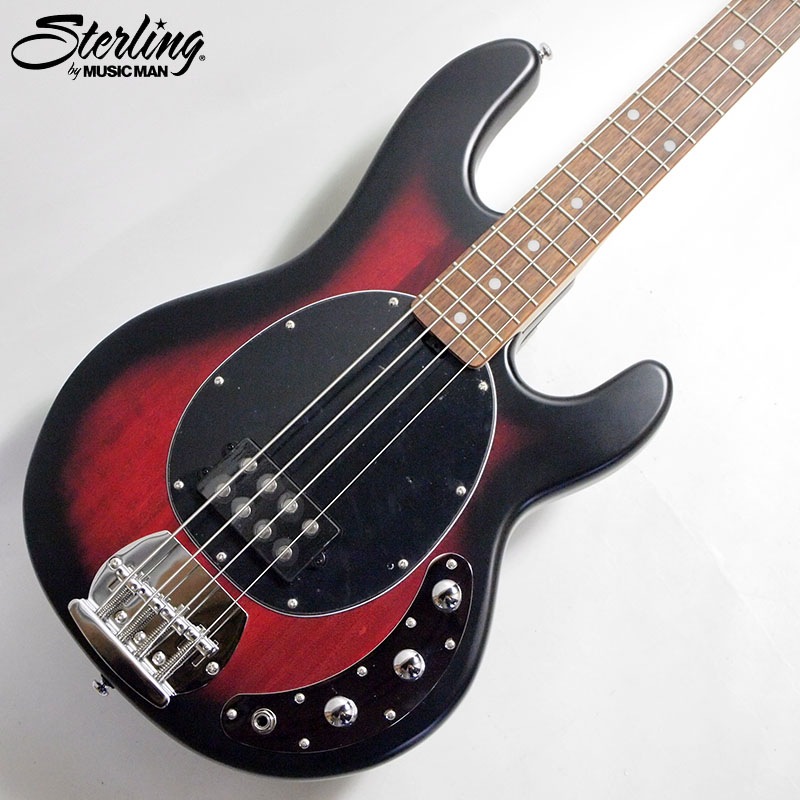 Sterling by Music Man SUB RAY4-RRBS-R1 SUB STINGRAY RAY4 Ruby Red Satin ���쥭�١���