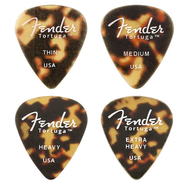 Fender/�ԥå� 351 Shape Tortuga Picks 6Pack�ڥե��������