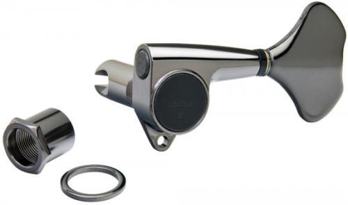 GOTOH Bass MACHINE HEAD GB707-5  BlackChrome(5����)�ҥ��ȡ���