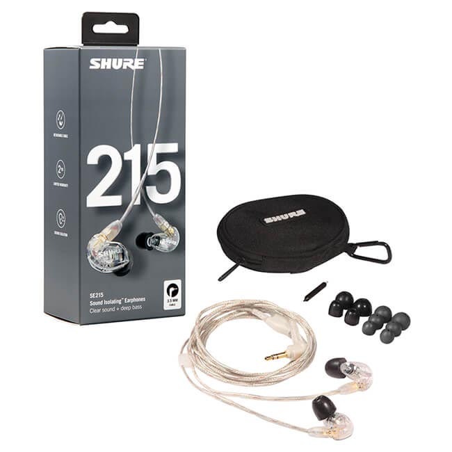 SHURE SE215-CL-A ͭ�������� ��ײ�������ۥ�ҥ��奢����