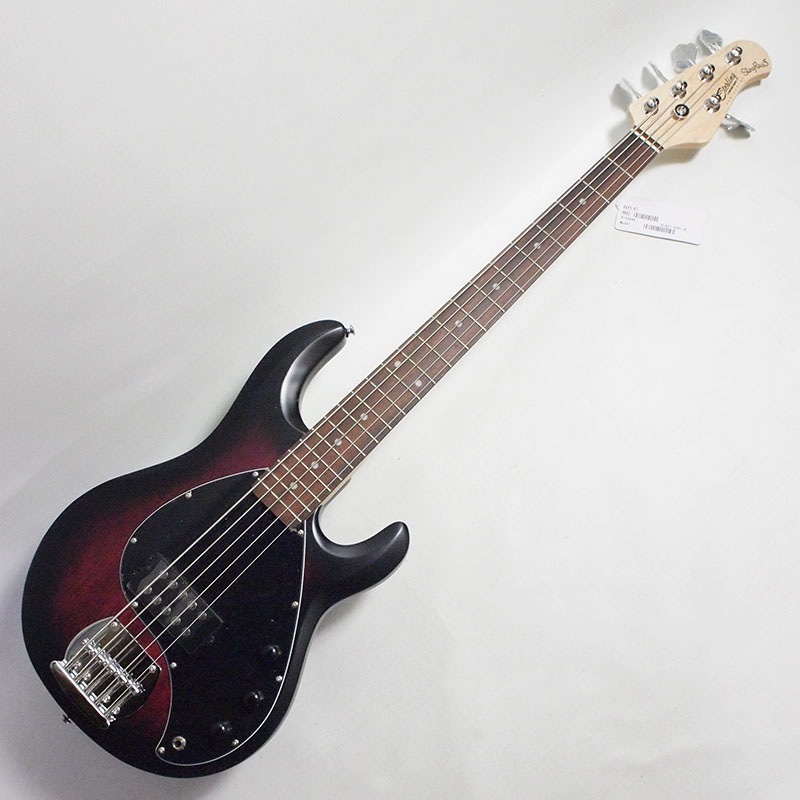 Sterling by Music Man SUB STINGRAY RAY5-RRBS-R1 Ruby Red Satin 5�����쥭�١���