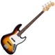 Fender Standard Jazz Bass, Laurel Fingerboard, White Pickguard, 3-Color Sunburst�ҥե���������㥺�١�����