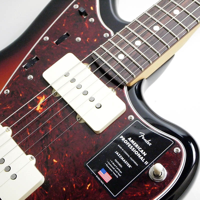 Fender American Professional II Jazzmaster, Rosewood Fingerboard, 3-Color Sunburst�ҥե������USA���㥺�ޥ�������