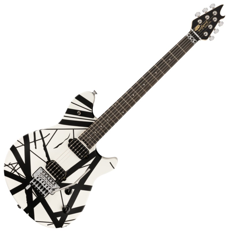 EVH Wolfgang Special Striped Series, Ebony Fingerboard, Black and