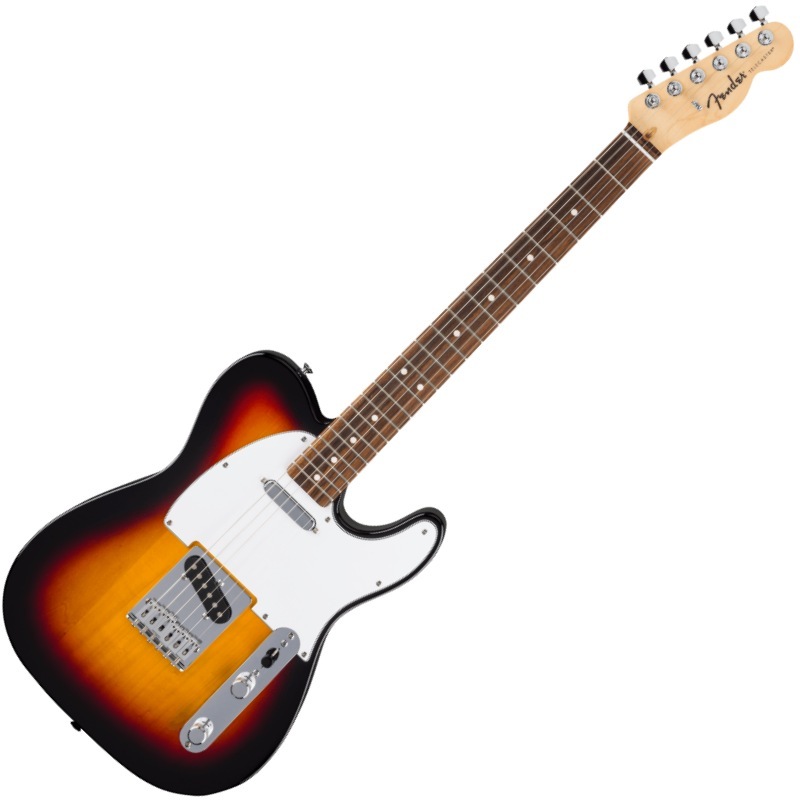 Fender Standard Telecaster, Laurel Fingerboard, White Pickguard, 3-Color Sunburst�ҥե�������ƥ쥭�㥹������