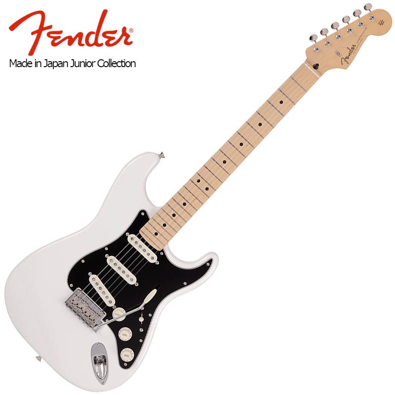 Fender Made in Japan Junior Collection Stratocaster, Maple Fingerboard, Arctic White ˥ȥȥ㥹ҥեѥ