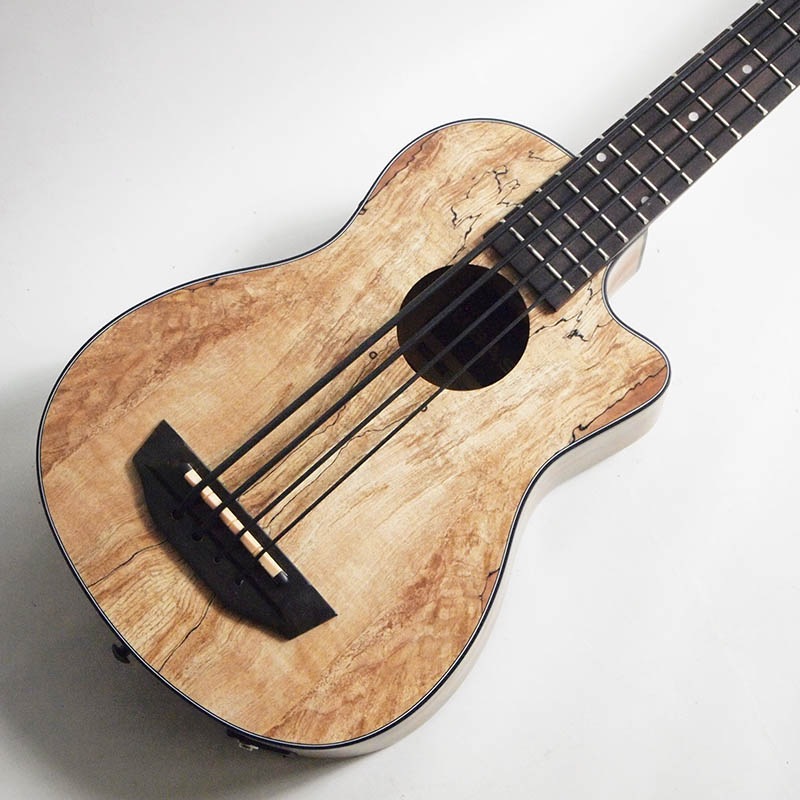KALA UBASS-SP-MAPL-FS Spalted Maple ウクレレベース【カラ 