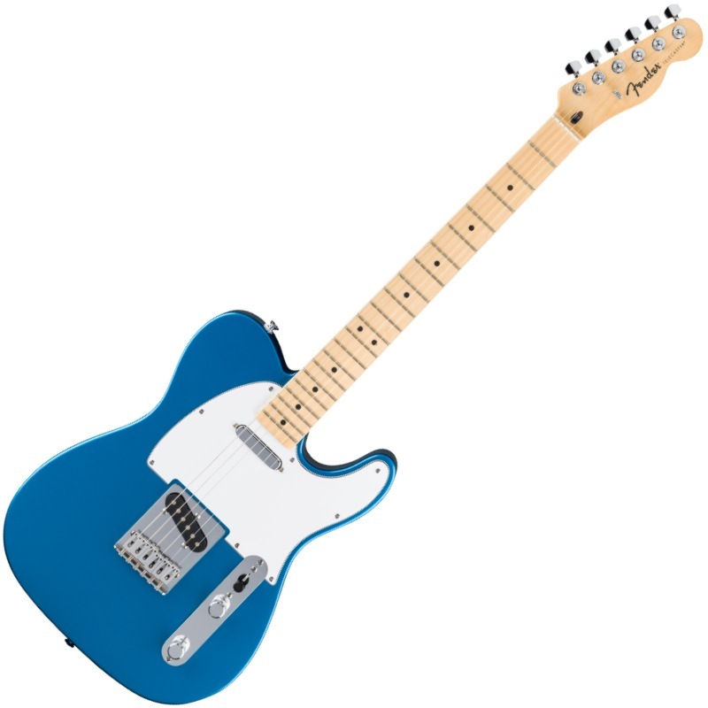 Fender Standard Telecaster, Maple Fingerboard, White Pickguard, Aqua Marine Metallic�ҥե�������ƥ쥭�㥹������