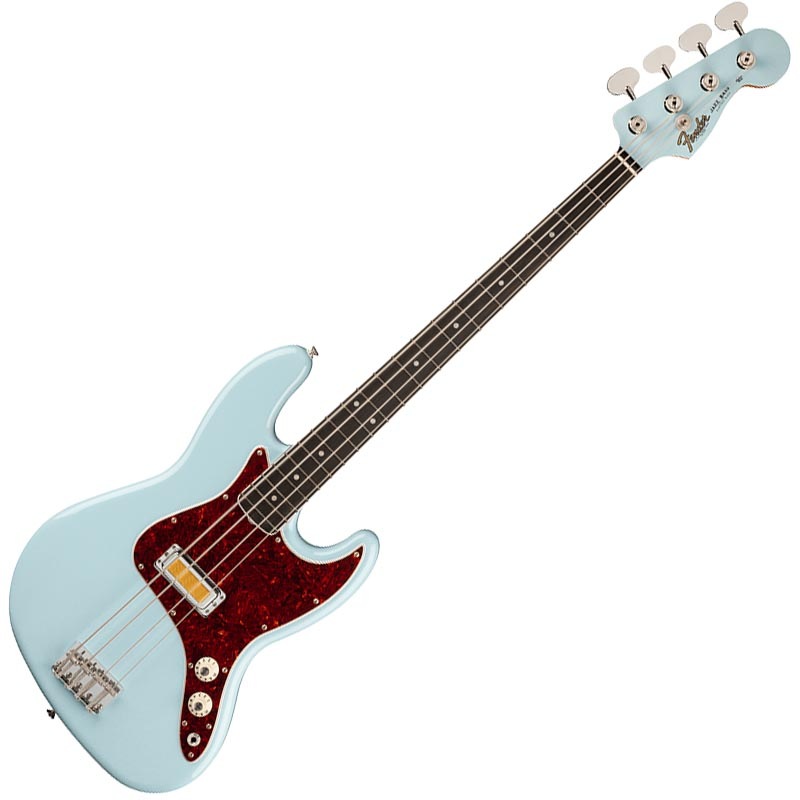 Fender Gold Foil Jazz Bass, Ebony Fingerboard, Sonic Blue�ҥե���������㥺�١�����