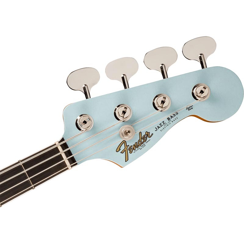 Fender Gold Foil Jazz Bass, Ebony Fingerboard, Sonic Blue�ҥե���������㥺�١�����