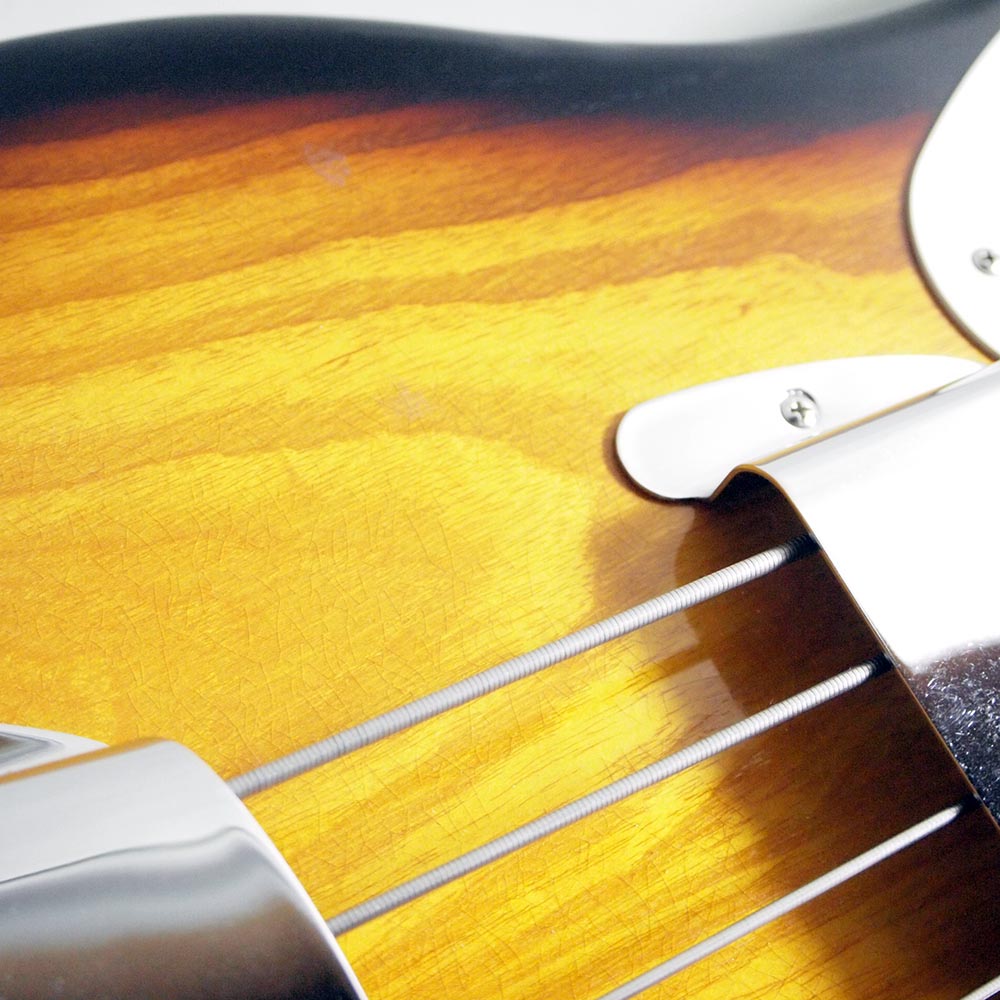 Fender Custom Shop Custom Built 1955 Precision Bass Closet Classic 2-Color Sunburst�� S/N CZ549738 4.17kg��