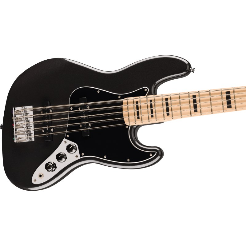 Squier by Fender Affinity Series Active Jazz Bass V Black Metallic 5�����㥺�١����ҥ����磻�䡼 �ե��������