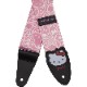 Fender x Hello Kitty Pink Poly Strap, 2" �ϥ������ƥ� ������/�١������ȥ�åסҥե��������
