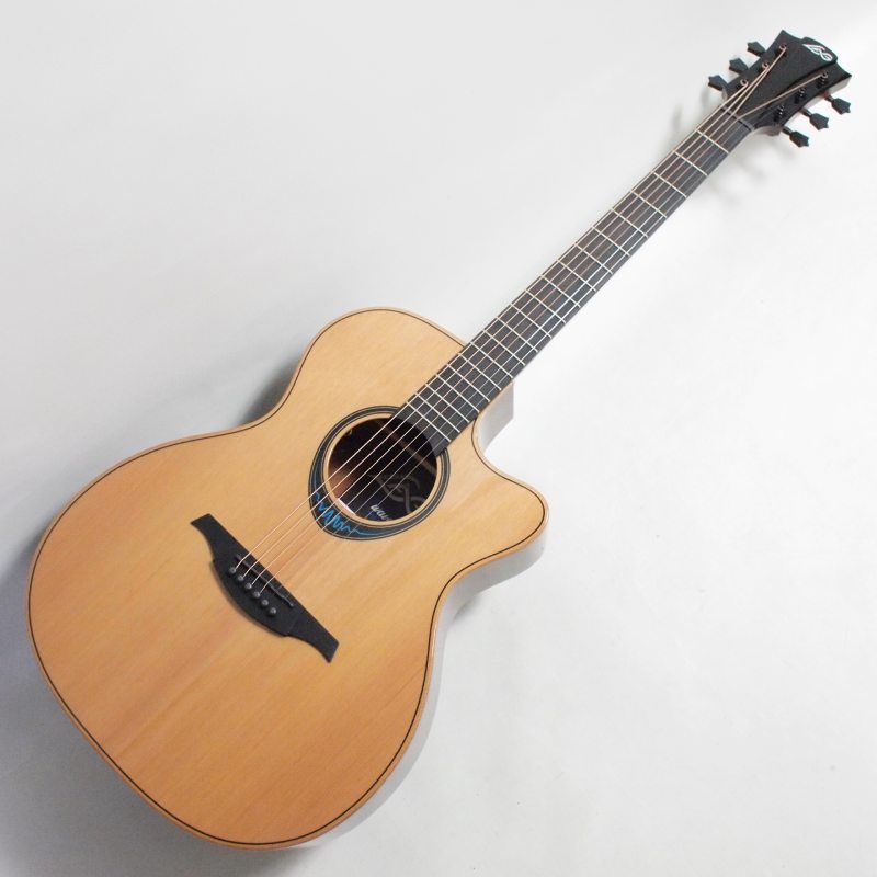 LAG GUITARS TBW2ACE Auditorium Cutaway Glossy Smart Guitar BlueWave��ܥ��쥢���ҥ饰������������