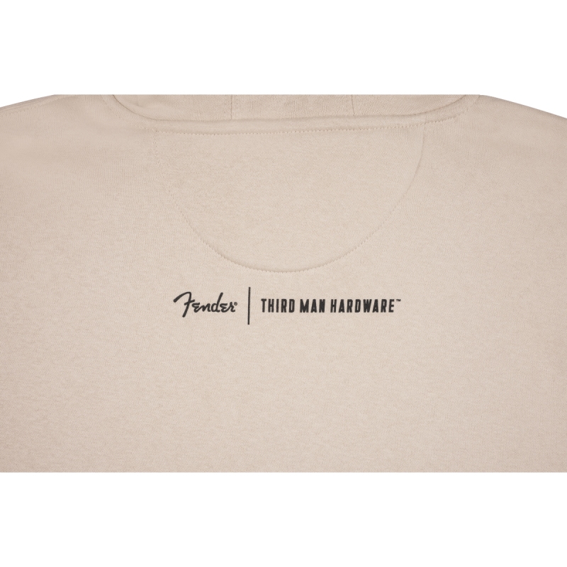 Fender x Third Man Hardware Hoodie, Sugar, L������ ����å����ۥ磻�� �ѡ������ҥե��������