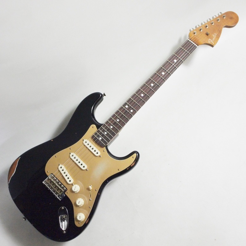 Fender Custom Shop Limited Edition Roasted "Big Head" Stratocaster Relic, Rosewood Fingerboard, Aged BlackS/N CZ570205 3.42kg