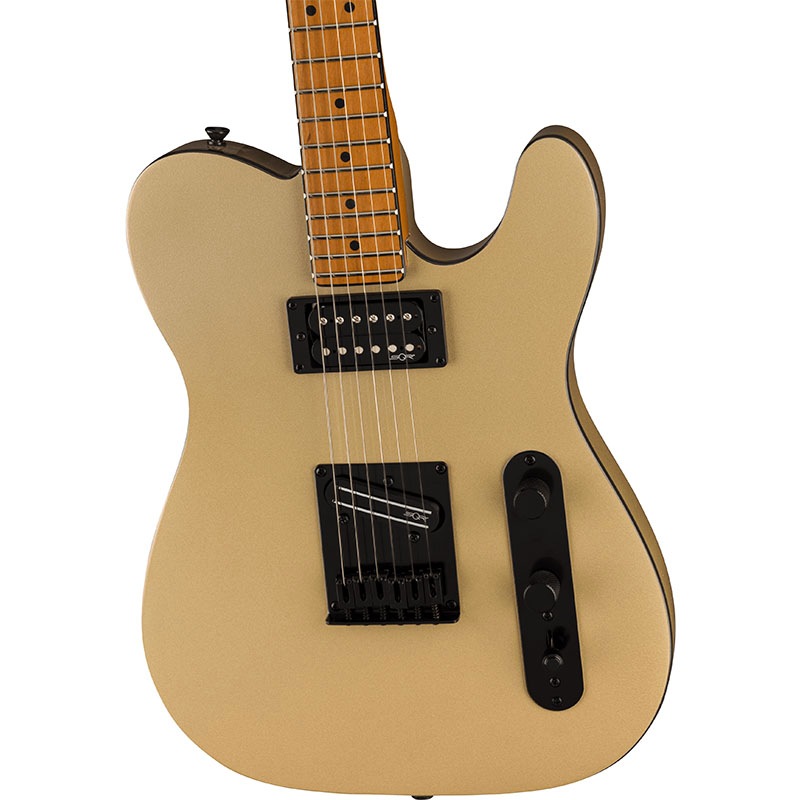 Squier by Fender Contemporary Telecaster RH, Roasted Maple Fingerboard, Shoreline Gold�ڥ����磻�� �ե�������� 