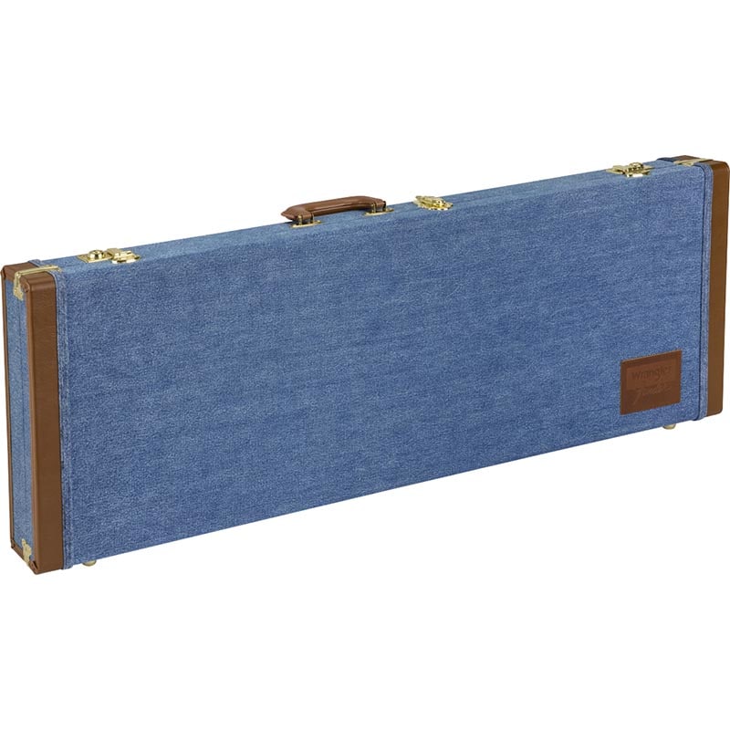 Fender x Wrangler Denim Case, Indigo Stratocaster/Telecaster
