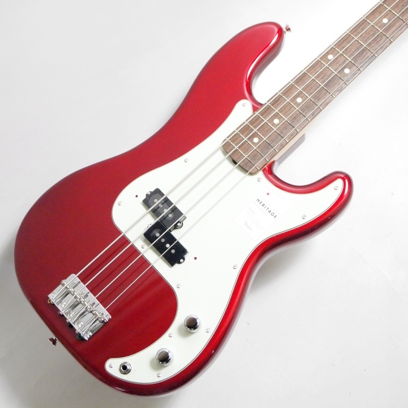 Fender 2023 Collection, Made in Japan Heritage 60 Precision Bass, Rosewood Fingerboard, Candy Apple Red�ҥե��������3.78kg