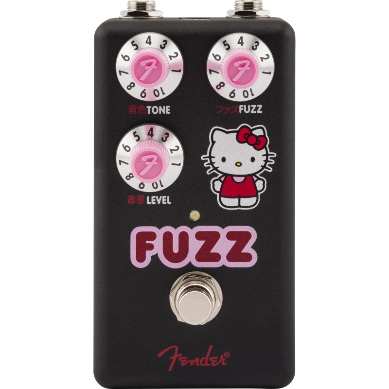 Fender x Hello Kitty Black Fuzz Pedal ե ϥƥ ̸ʡҥեե