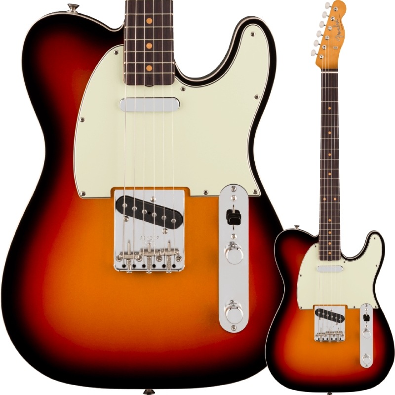 Fender Limited Edition Vintera III Early '60s Telecaster Custom, Rosewood Fingerboard, 3-Color Sunburst �ե������ �ƥ쥭�㥹����