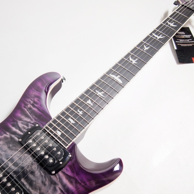 PRS SE Custom 24 Quilt Package Charcoal Purple Burst 2026 3.27kg �ݡ���꡼�ɥ��ߥ�