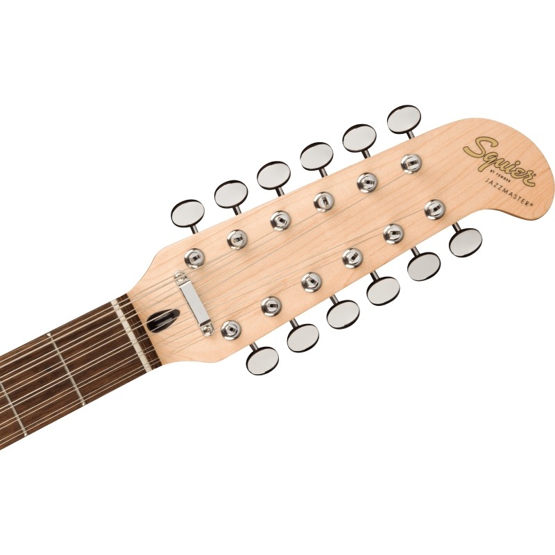 Squier by Fender Paranormal Jazzmaster XII, Laurel Fingerboard, Tortoiseshell Pickguard, Olympic White 12�����㥺�ޥ������ҥ����磻�� �ե��������