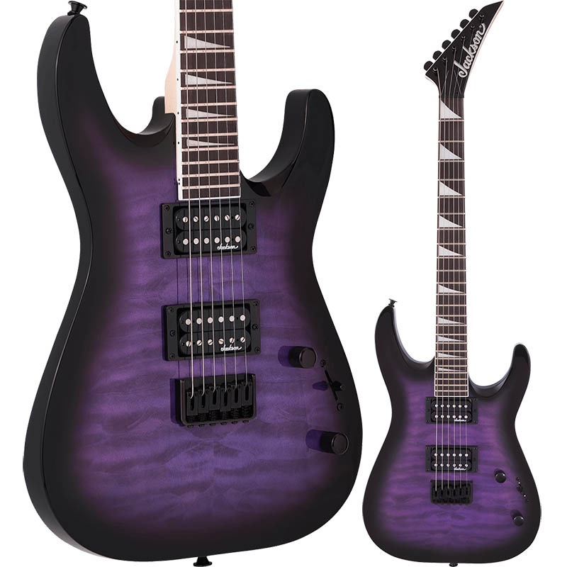 Jackson JS Series Dinky Arch Top JS32Q DKA HT, Amaranth