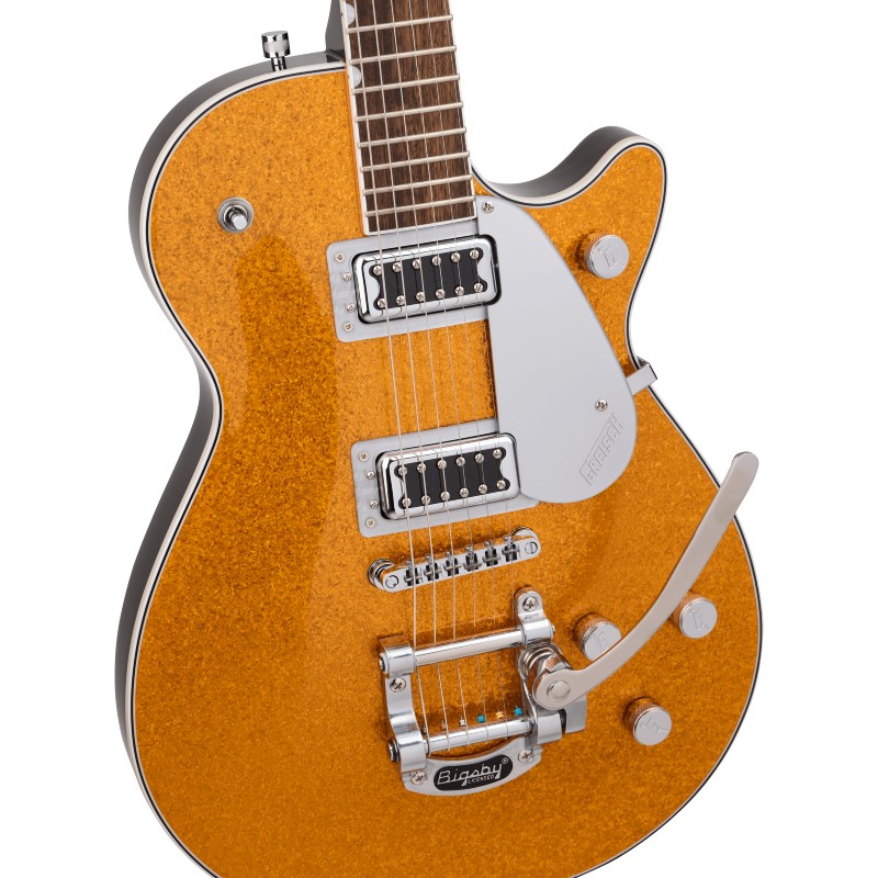 Gretsch G5230T Electromatic Sparkle Jet FT Single-Cut with Bigsby, Laurel Fingerboard, Gold Sparkle �ҥ���å���
