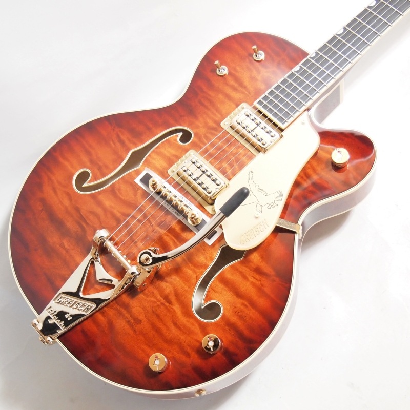GRETSCH G6136TGQM-59 Limited Edition Quilt Classic Falcon with Bigsby, Ebony Fingerboard, Forge Glow ����å�