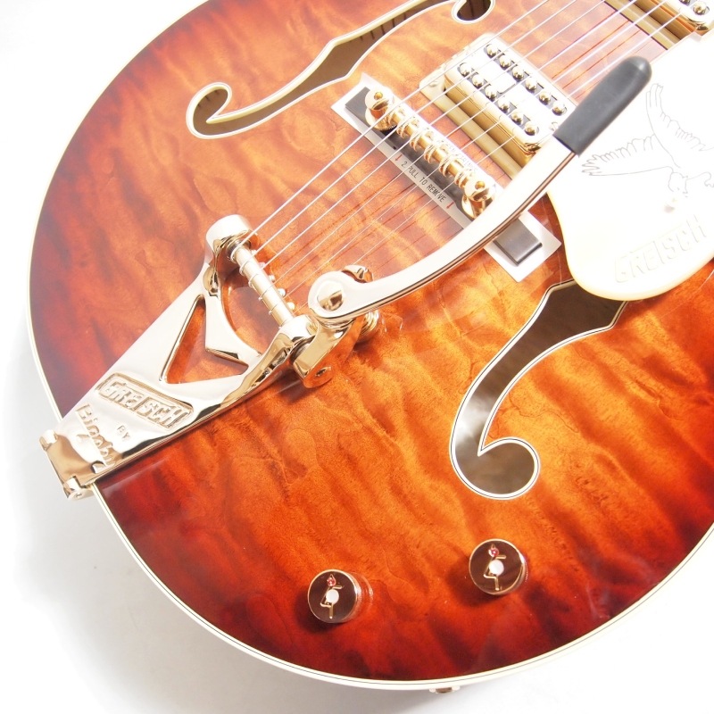GRETSCH G6136TGQM-59 Limited Edition Quilt Classic Falcon with Bigsby, Ebony Fingerboard, Forge Glow ����å�