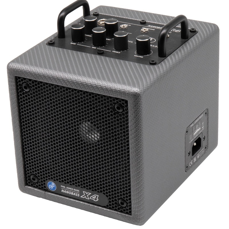 Phil Jones Bass NANOBASS X4 Carbon Silver �١���������� �ե��른�硼��