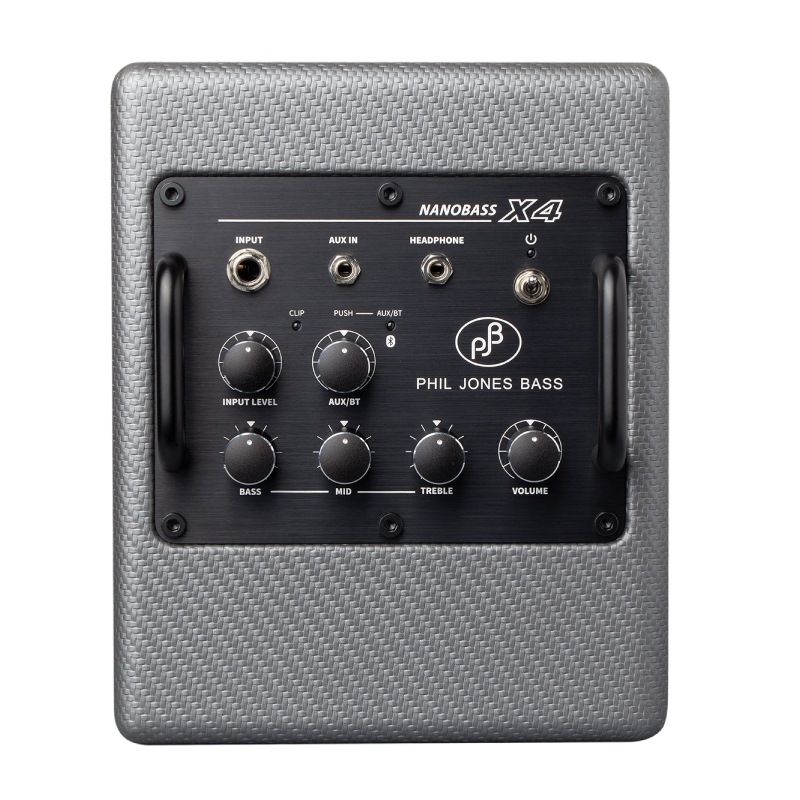Phil Jones Bass NANOBASS X4 Carbon Silver �١���������� �ե��른�硼��