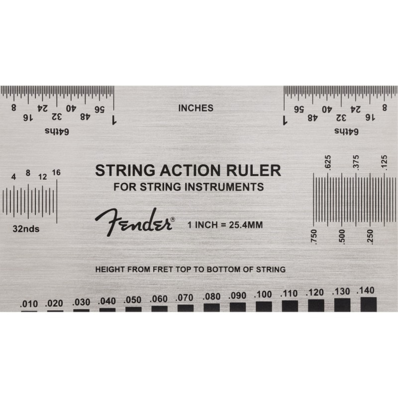 Fender String Action Gauge  ������/�١����ѥ��åȥ��åץġ��� �ե������